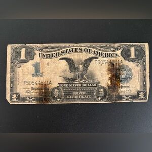 1899 1 Dollar “Black Eagle “ Silver Certificate
